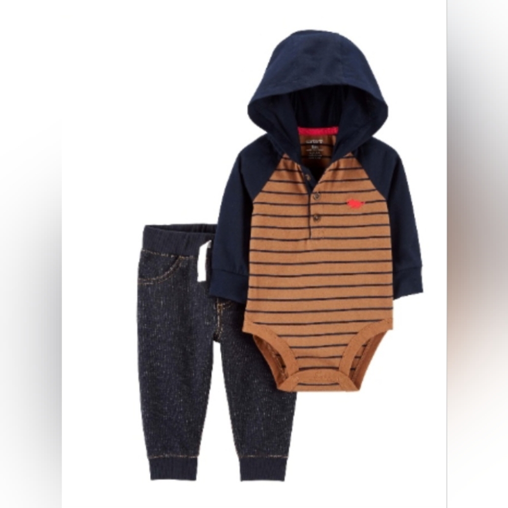 Carter's Baby 2-PieceHooded Bodysuit